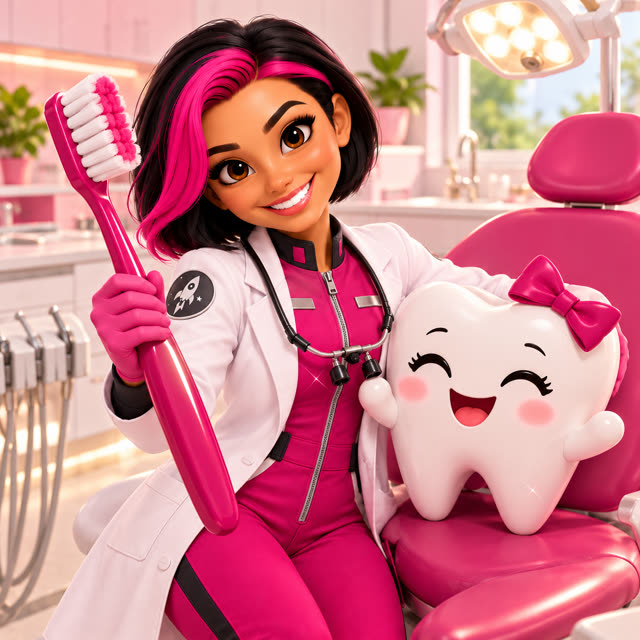 A Diffy como dentista