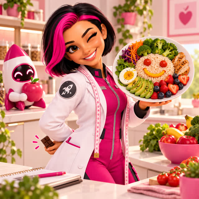 A Diffy como nutricionista